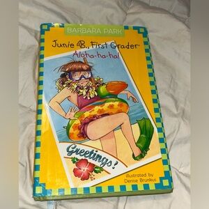 Junie B. First Grader Aloha-Ha-Ha By Barbara Park Hard Cover, 1st Edition
